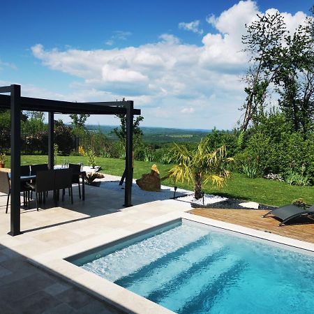 Notre Bastide Maison et table d'hôtes sur réservation, PISCINE et JACUZZI Marcillac-Saint-Quentin Exterior foto