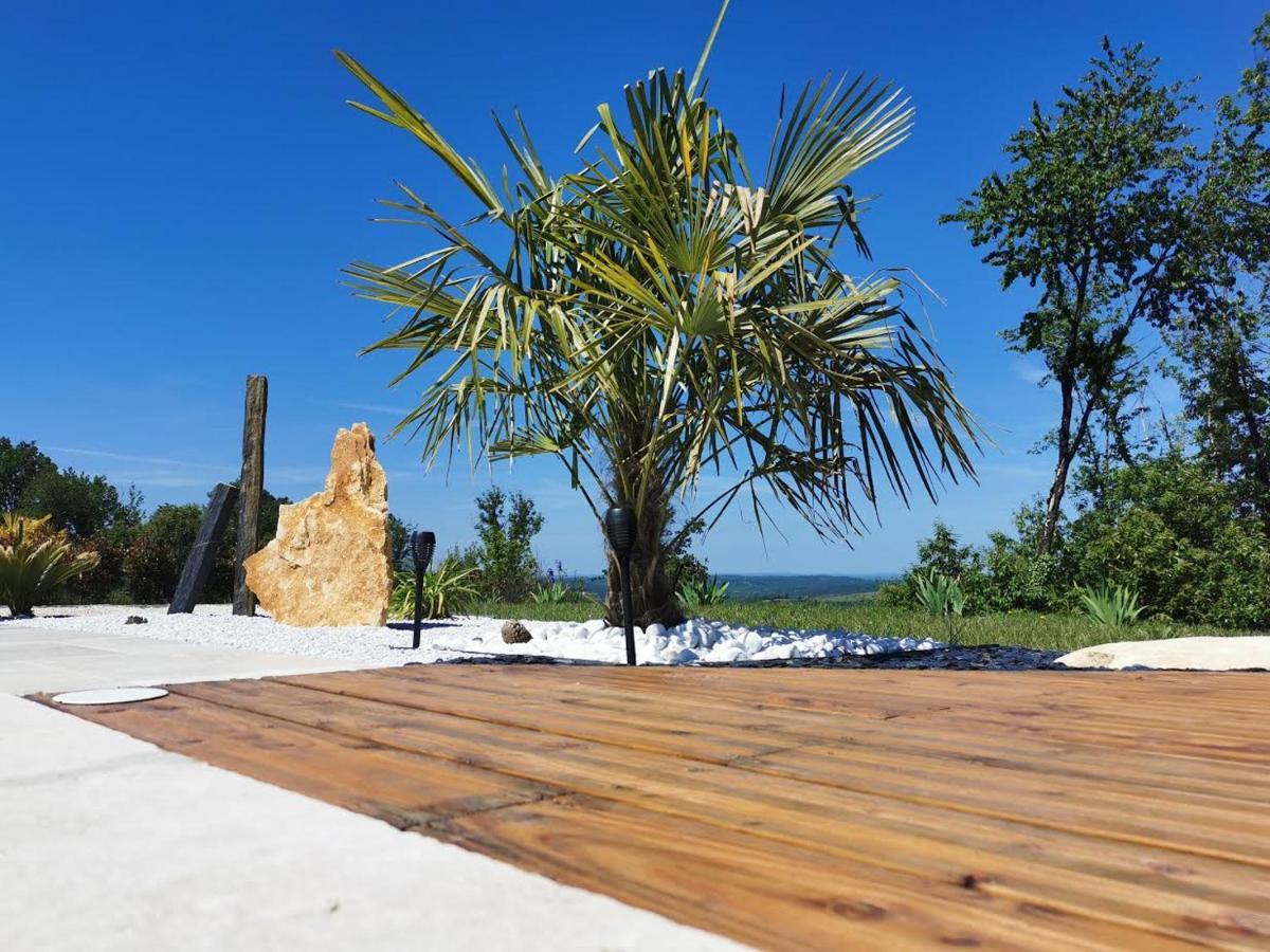 Notre Bastide Maison et table d'hôtes sur réservation, PISCINE et JACUZZI Marcillac-Saint-Quentin Exterior foto
