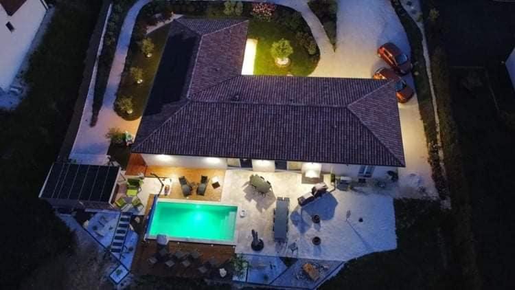 Notre Bastide Maison et table d'hôtes sur réservation, PISCINE et JACUZZI Marcillac-Saint-Quentin Exterior foto