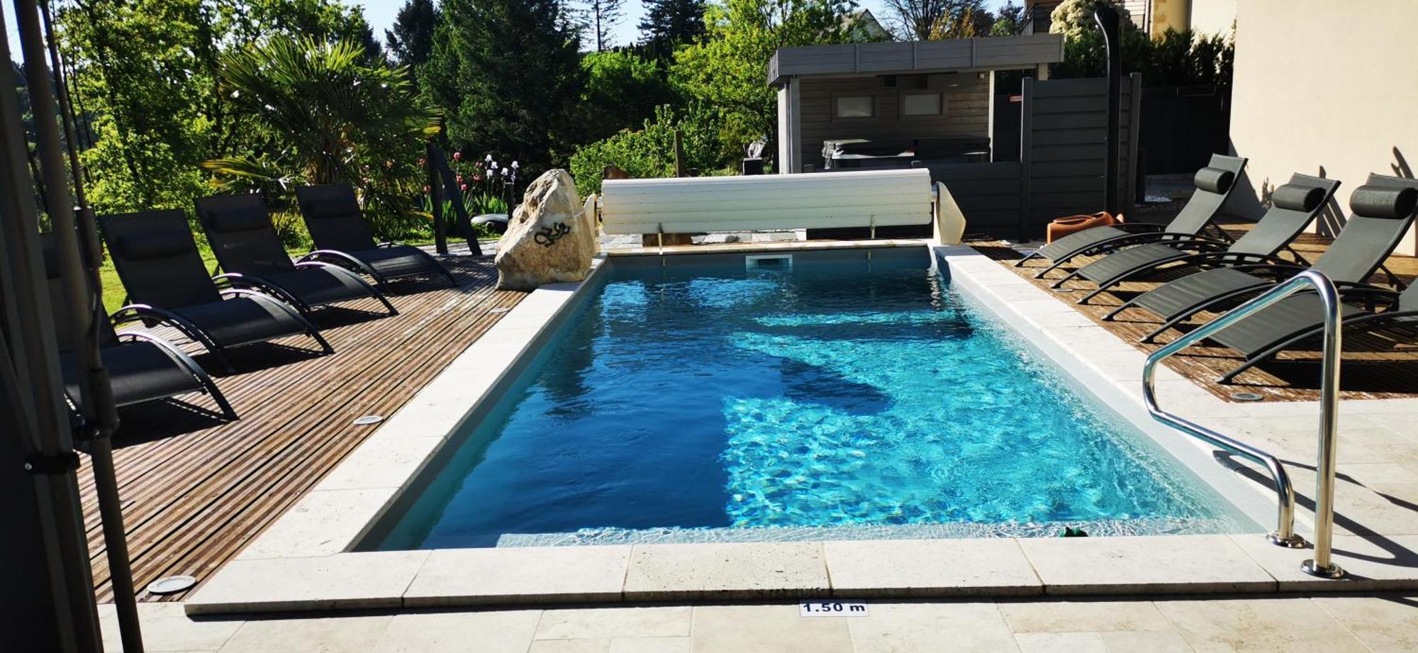Notre Bastide Maison et table d'hôtes sur réservation, PISCINE et JACUZZI Marcillac-Saint-Quentin Exterior foto